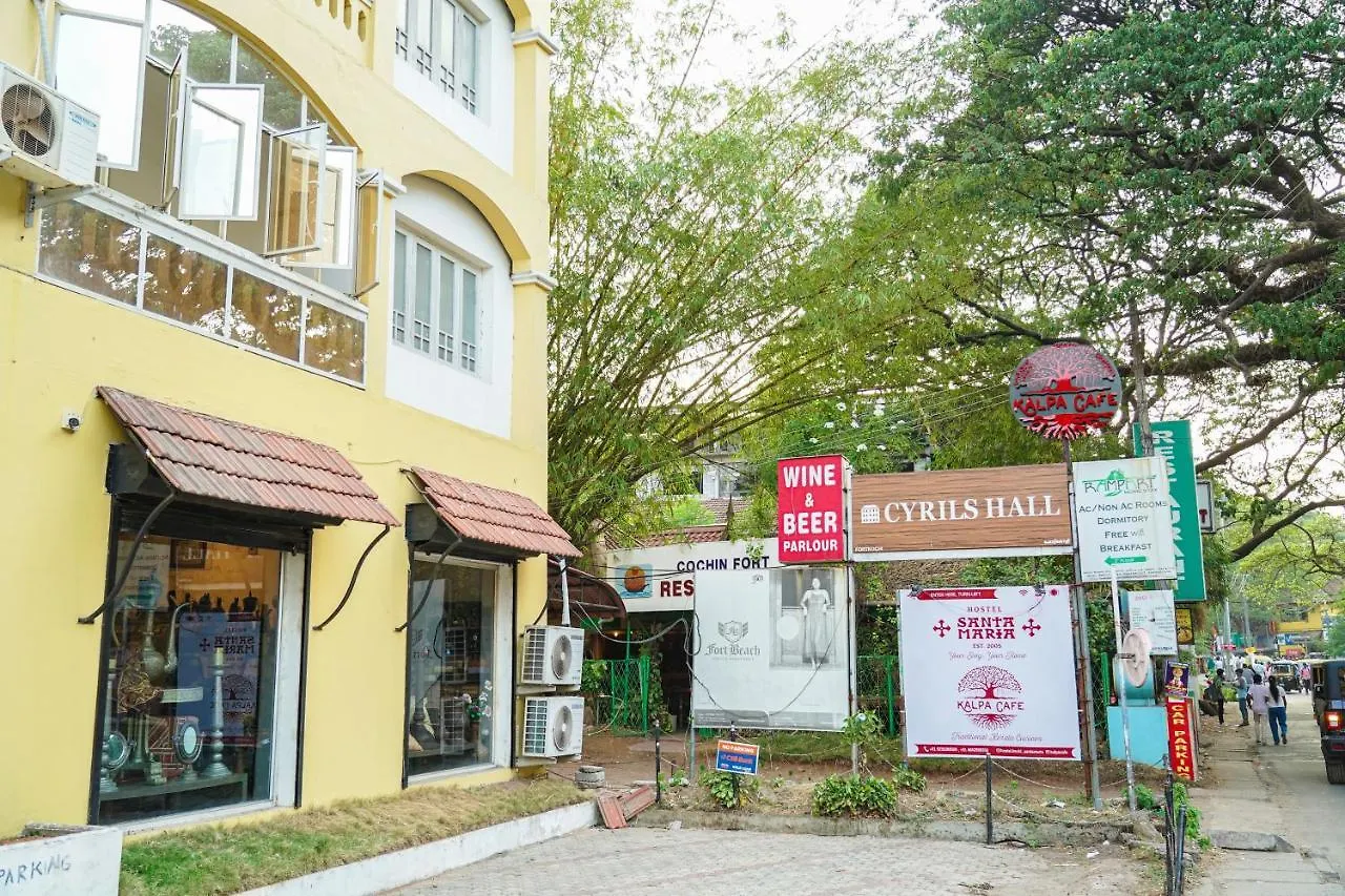 Santa Maria Hostel, Fort Kochi India